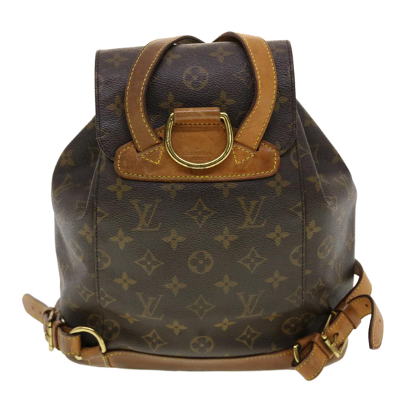 LOUIS VUITTON Monogram Montsouris MM Backpack M51136 LV Auth 40795 - Picture 3 of 17